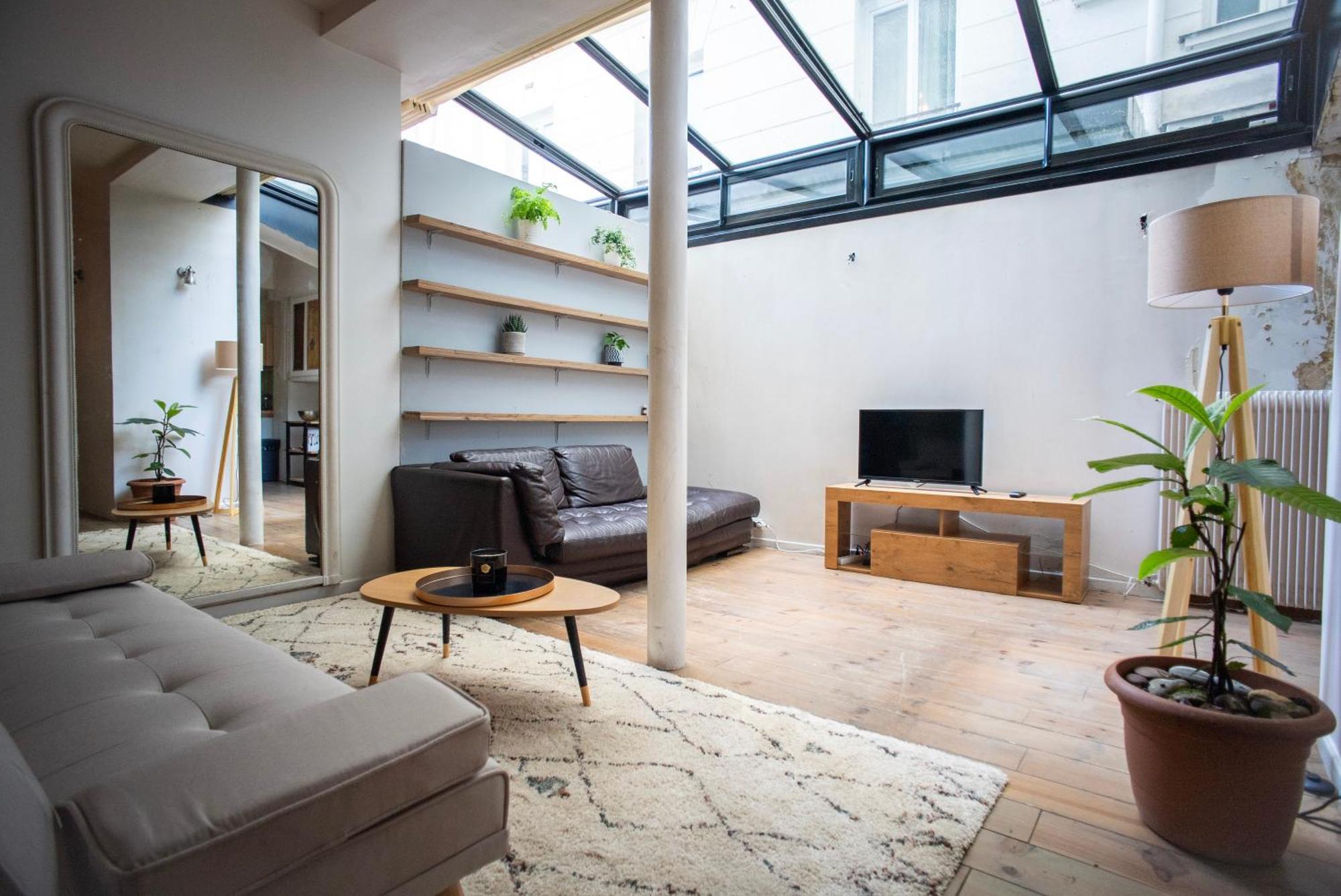 Loft Branche Dans Le Quartier Le Plus Tendance De Parisアパートメント エクステリア 写真