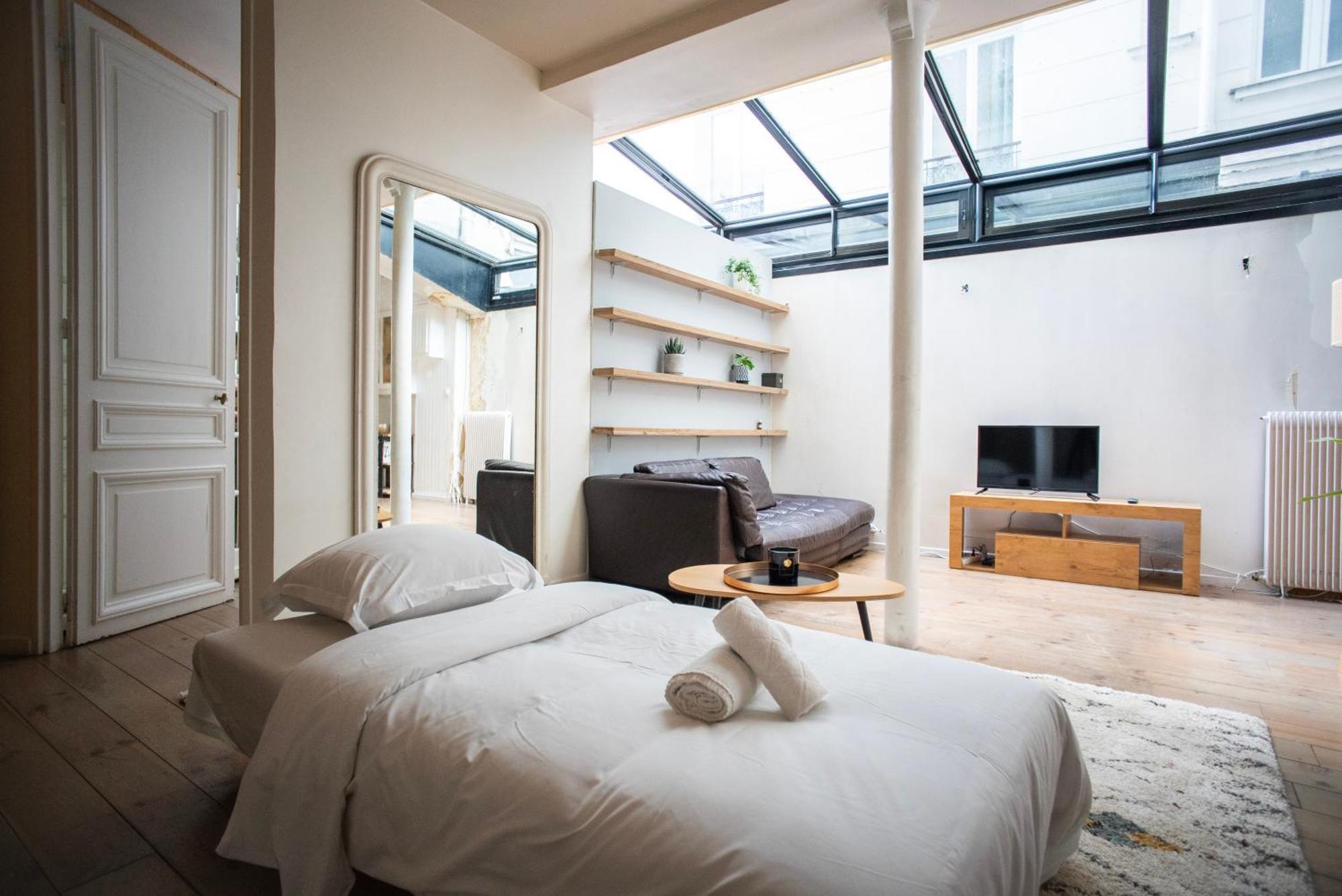 Loft Branche Dans Le Quartier Le Plus Tendance De Parisアパートメント エクステリア 写真